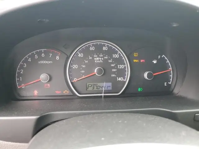 2010 HYUNDAI ELANTRA BLUE