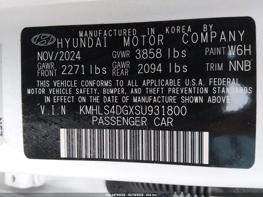 2025 HYUNDAI ELANTRA SEL CONVENIENCE