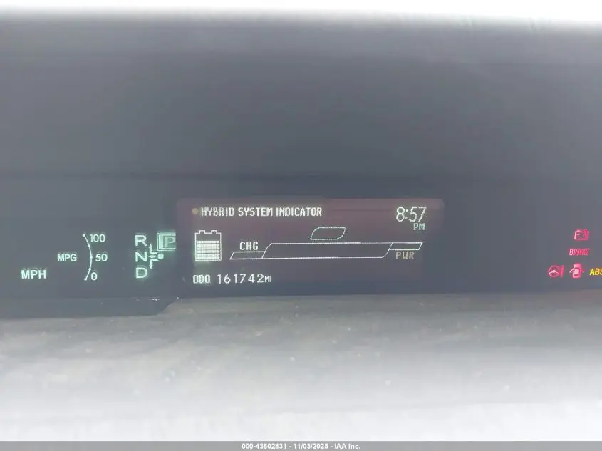 2011 TOYOTA PRIUS THREE