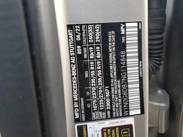 2022 MERCEDES-BENZ GLC 300  