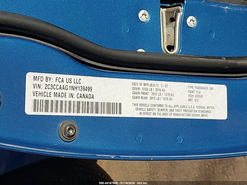 2022 CHRYSLER 300 TOURING