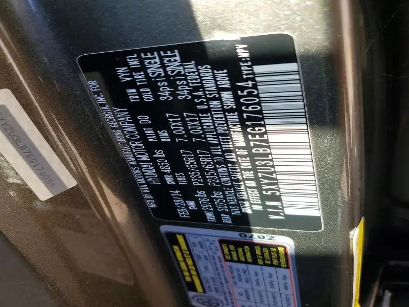 2014 HYUNDAI SANTA FE SPORT   