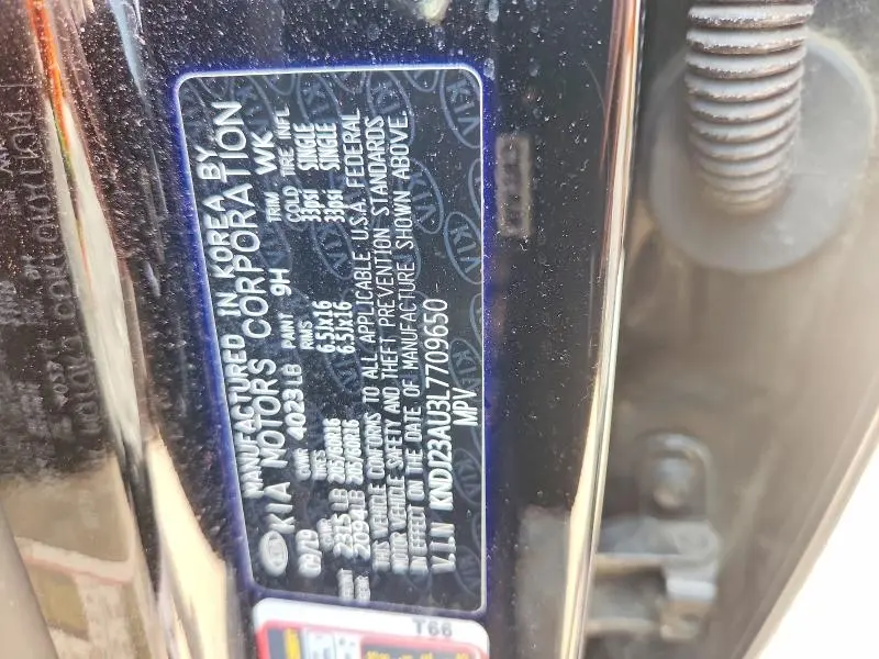 2020 KIA SOUL LX  