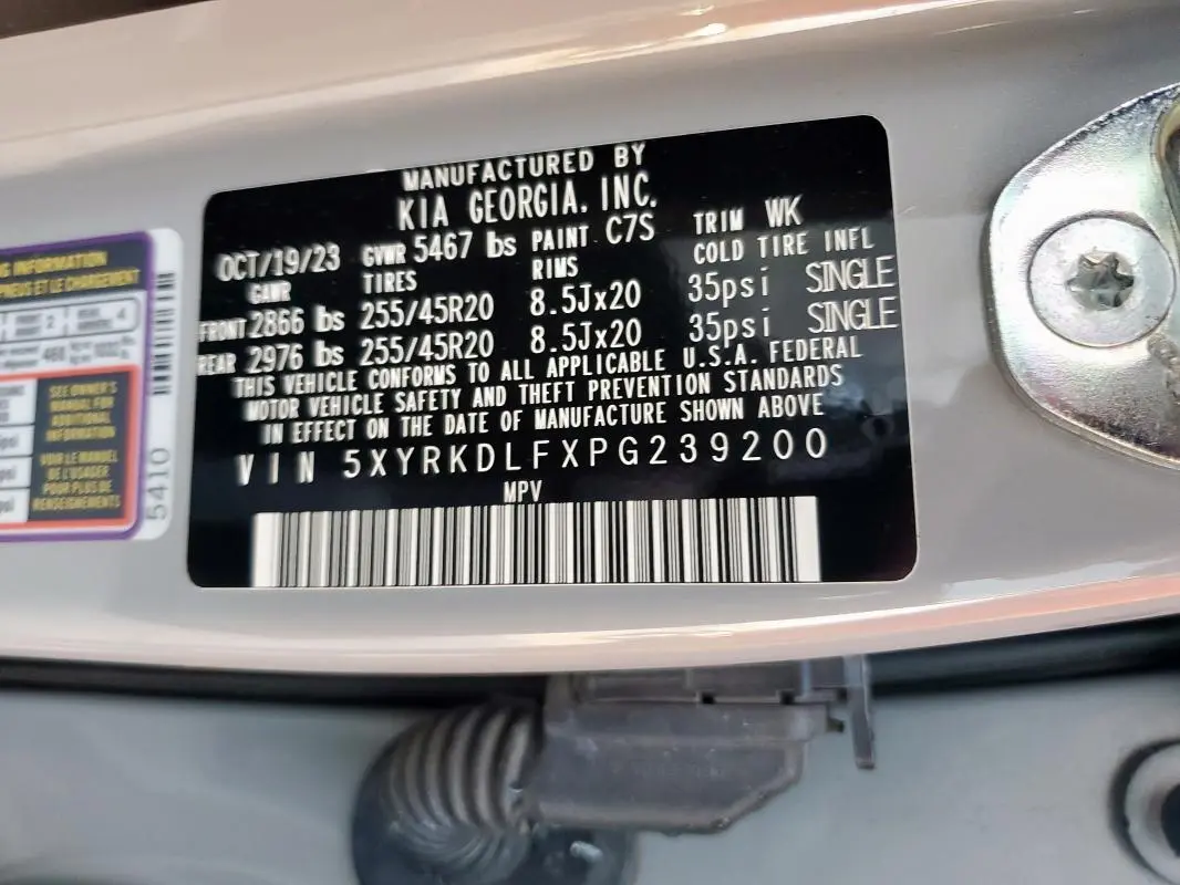 2023 KIA SORENTO SX  