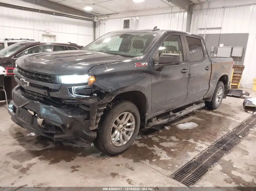 2021 CHEVROLET SILVERADO 1500 4WD  SHORT BED RST