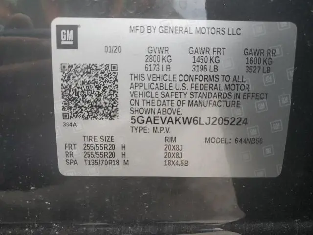 2020 BUICK ENCLAVE ESSENCE  