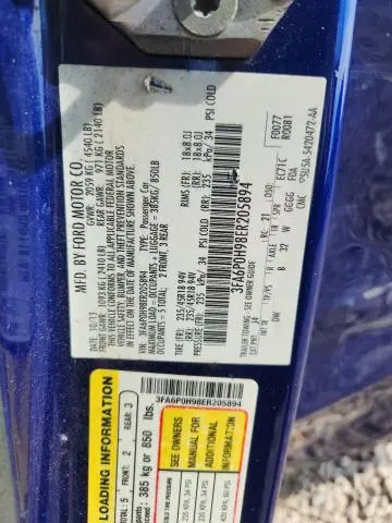2014 FORD FUSION SE  