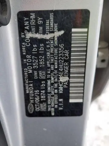 2017 HYUNDAI ACCENT SE  