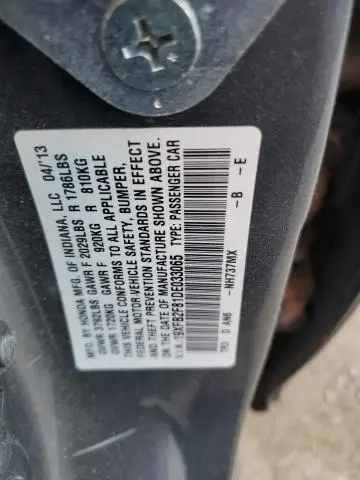 2013 HONDA CIVIC EX  