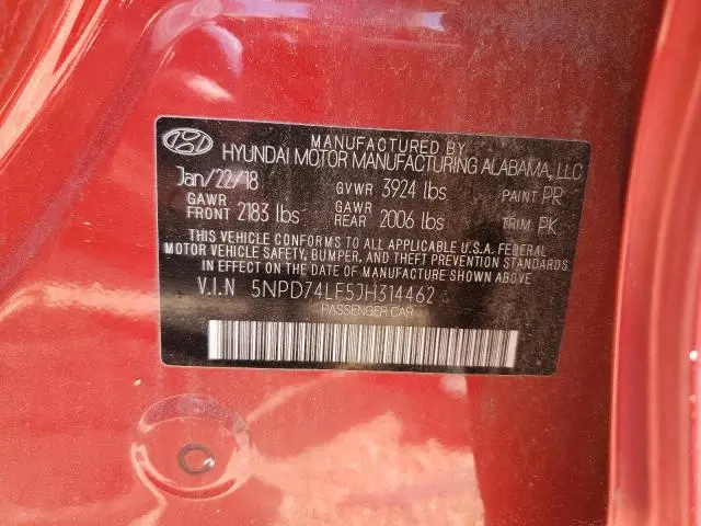 2018 HYUNDAI ELANTRA SE  