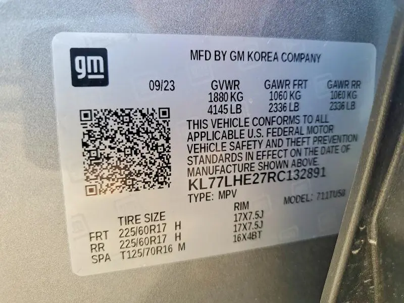 2024 CHEVROLET TRAX 1LT  