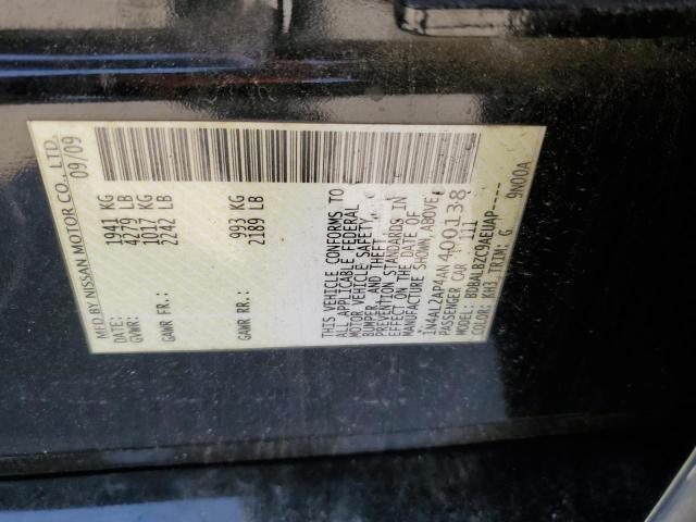 2010 NISSAN ALTIMA BASE