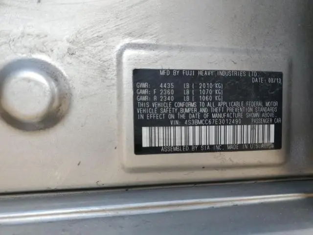 2014 SUBARU LEGACY 2.5I PREMIUM  