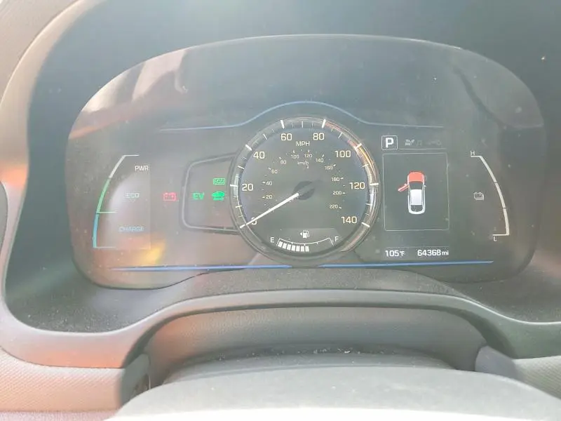 2019 HYUNDAI IONIQ BLUE  
