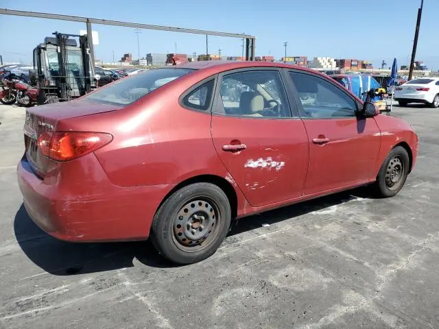 2010 HYUNDAI ELANTRA BLUE  