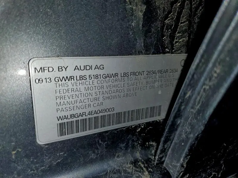 2014 AUDI S4 PREMIUM PLUS  