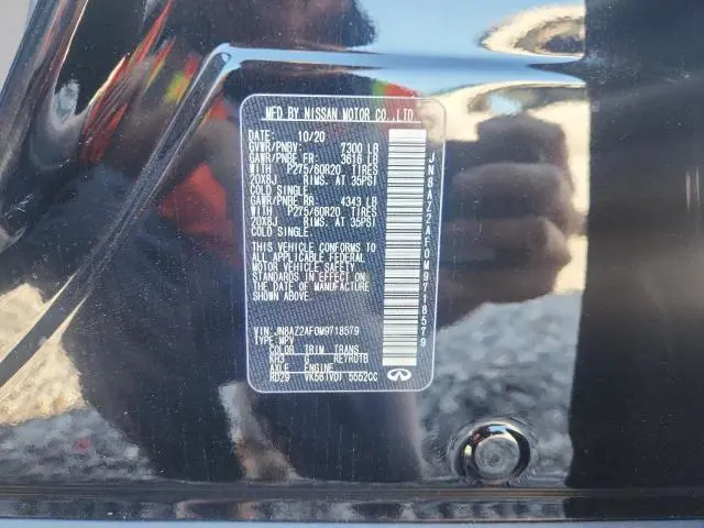 2021 INFINITI QX80 LUXE  