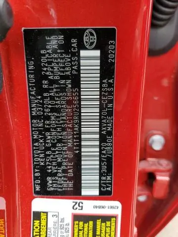 2024 TOYOTA CAMRY SE NIGHT SHADE  