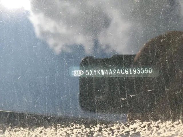 2012 KIA SORENTO SX  