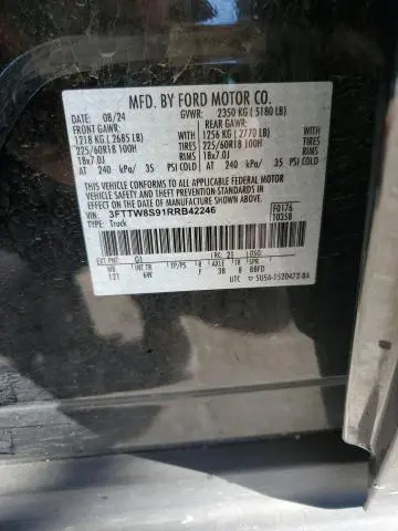 2024 FORD MAVERICK LARIAT  