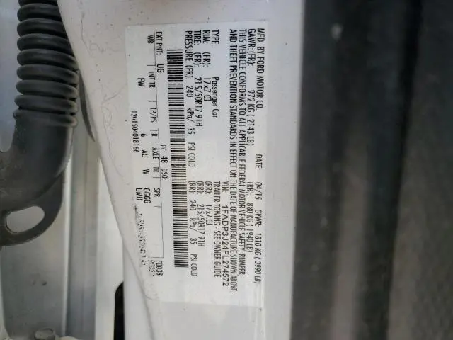 2015 FORD FOCUS TITANIUM  