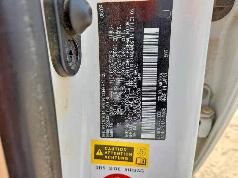 2010 LEXUS RX 350 BASE  