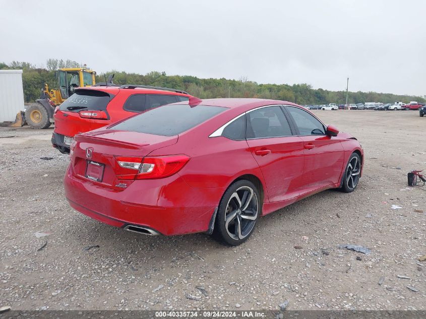 2018 HONDA ACCORD SPORT 2.0T