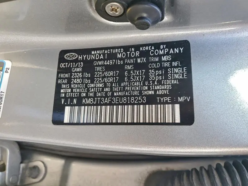 2014 HYUNDAI TUCSON GLS  