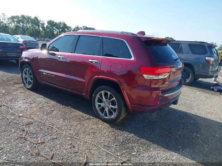 2018 JEEP GRAND CHEROKEE OVERLAND 4X4