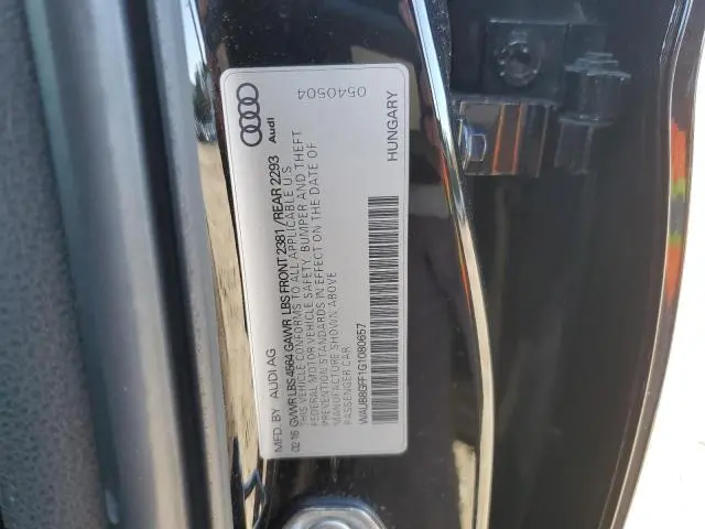 2016 AUDI A3 PREMIUM  