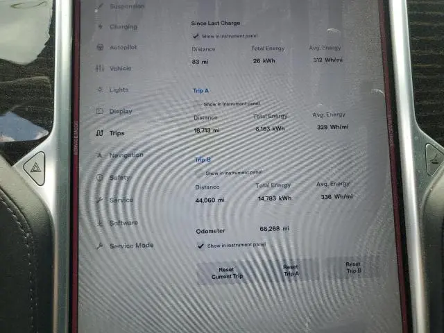 2017 TESLA MODEL S   