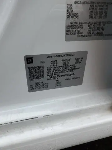 2021 GMC SIERRA K2500 HEAVY DUTY  