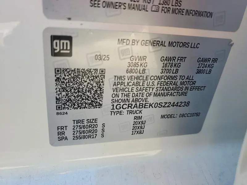 2025 CHEVROLET SILVERADO C1500 CUSTOM  