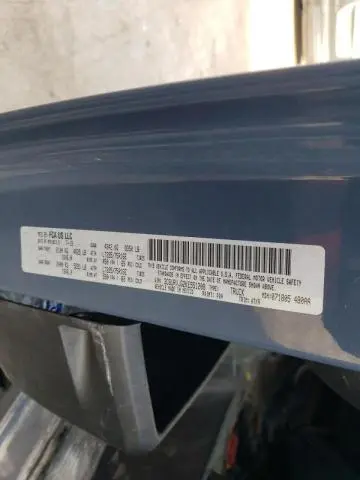 2019 RAM PROMASTER 3500 3500 HIGH  