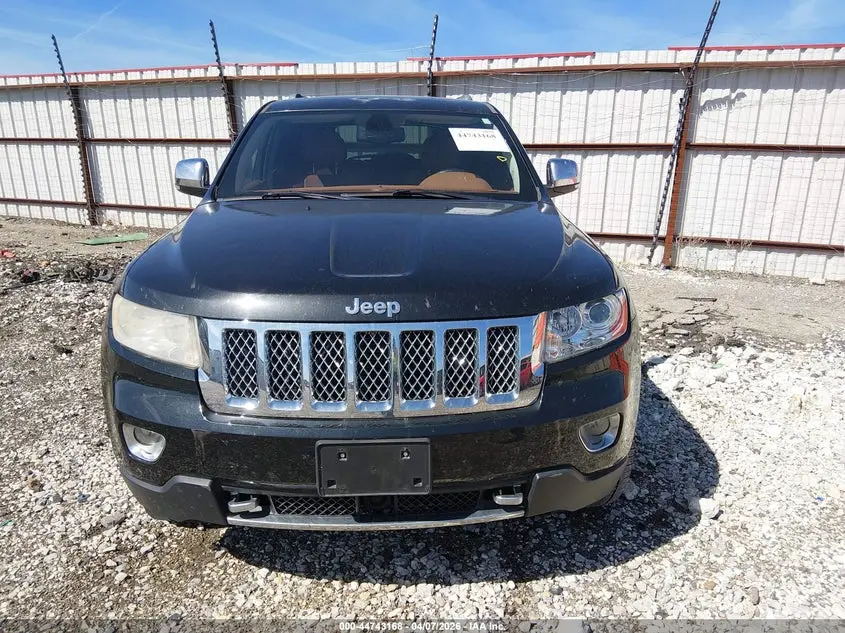 2012 JEEP GRAND CHEROKEE OVERLAND