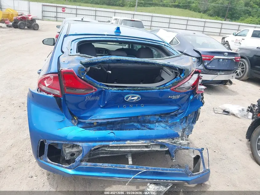 2018 HYUNDAI IONIQ HYBRID BLUE