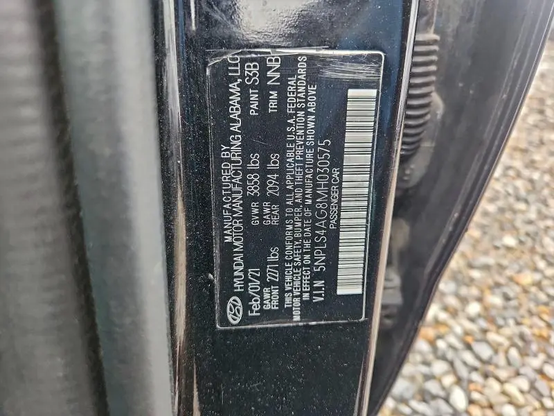 2021 HYUNDAI ELANTRA SEL  