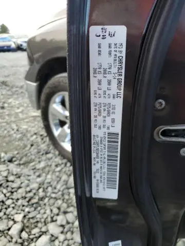 2014 RAM 1500 SLT  