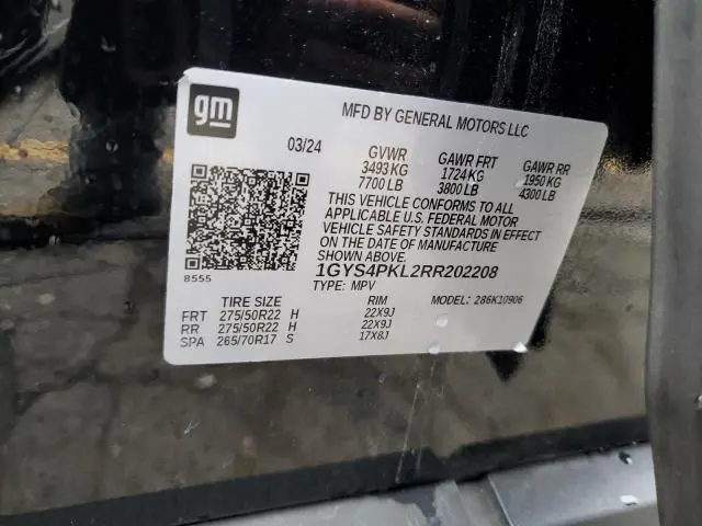 2024 CADILLAC ESCALADE ESV SPORT  