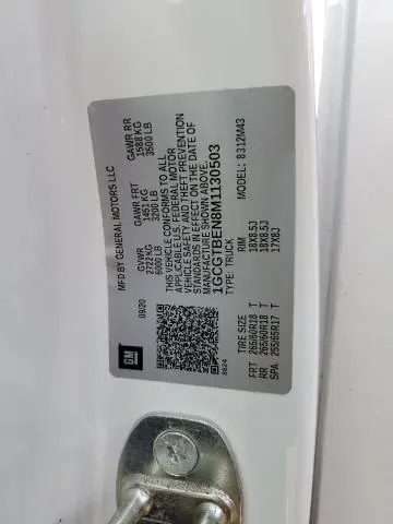 2021 CHEVROLET COLORADO