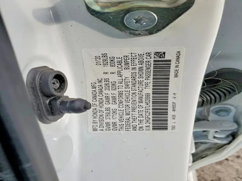 2020 HONDA CIVIC SPORT  