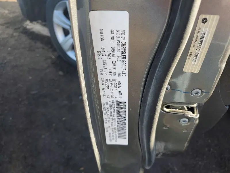 2012 JEEP PATRIOT LATITUDE  