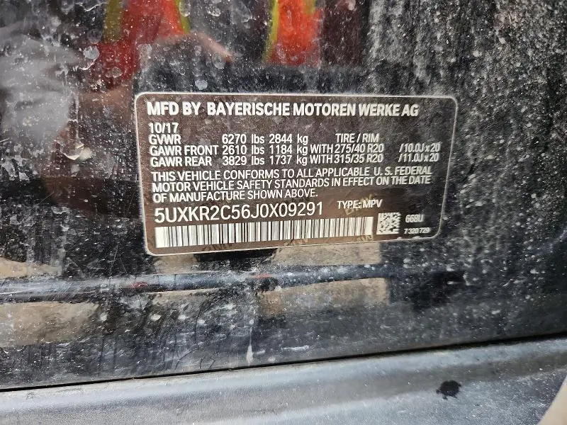 2018 BMW X5 SDRIVE35I  