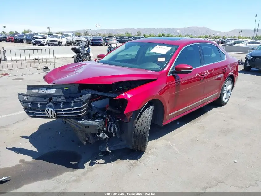2015 VOLKSWAGEN PASSAT 1.8T SEL PREMIUM