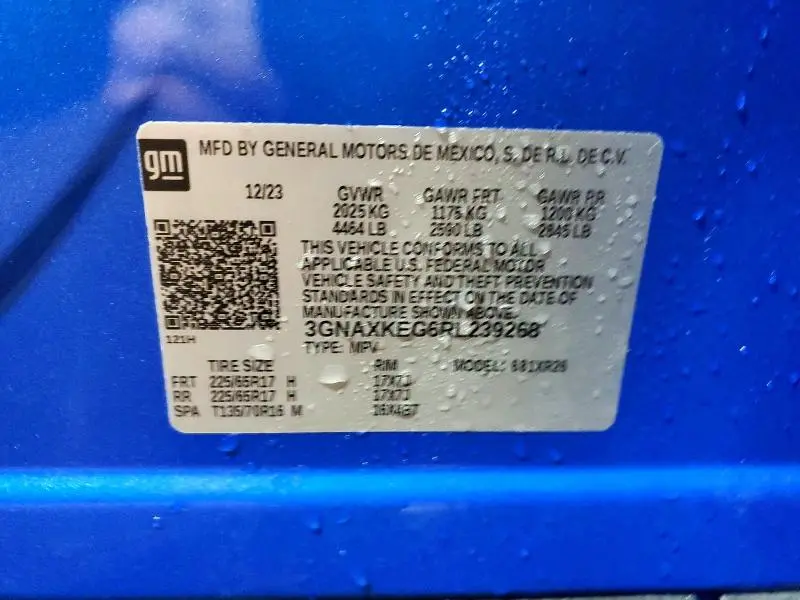 2024 CHEVROLET EQUINOX LT  