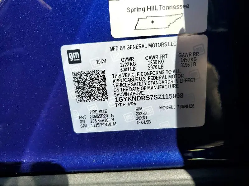 2025 CADILLAC XT5 PREMIUM LUXURY  