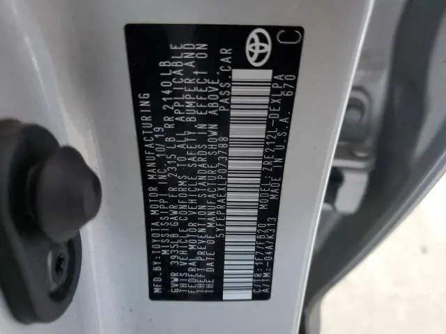 2020 TOYOTA COROLLA LE  