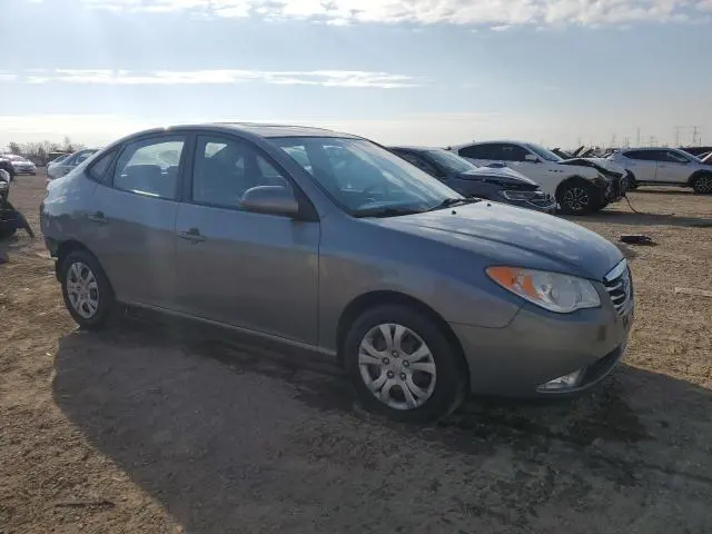 2010 HYUNDAI ELANTRA BLUE  