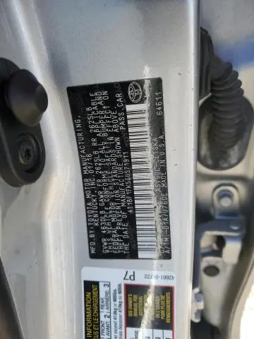 2016 TOYOTA CAMRY LE  