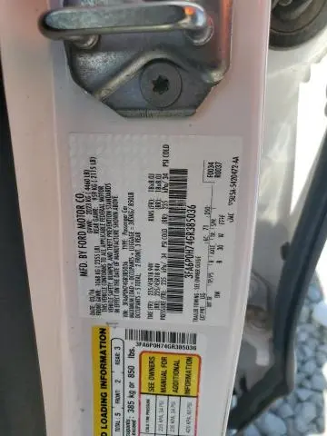 2016 FORD FUSION SE  